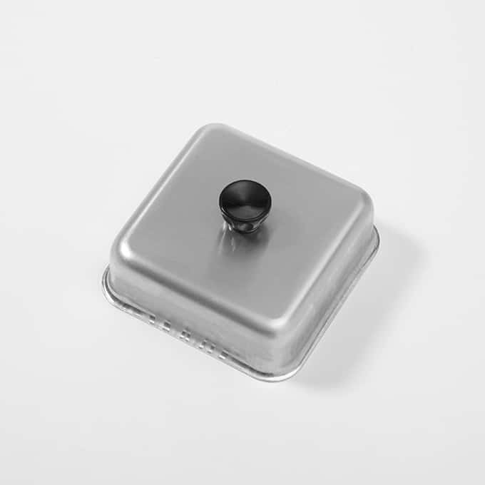 6" Square Aluminum Basting Cover