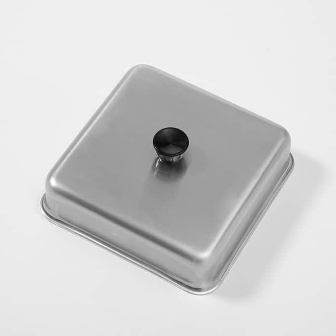 8" Square Aluminum Basting Cover
