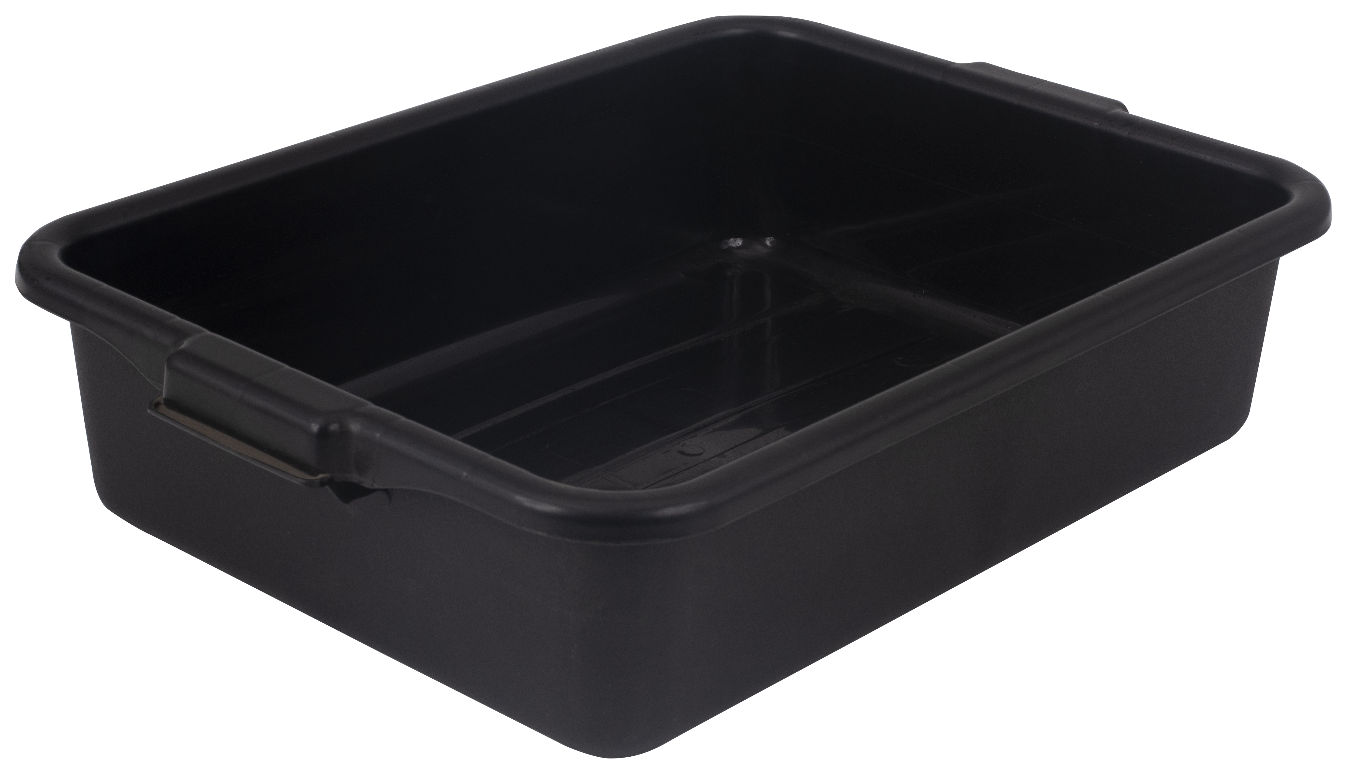 Bus Box 15" x 20" x 5"D, Black, Polypropylene