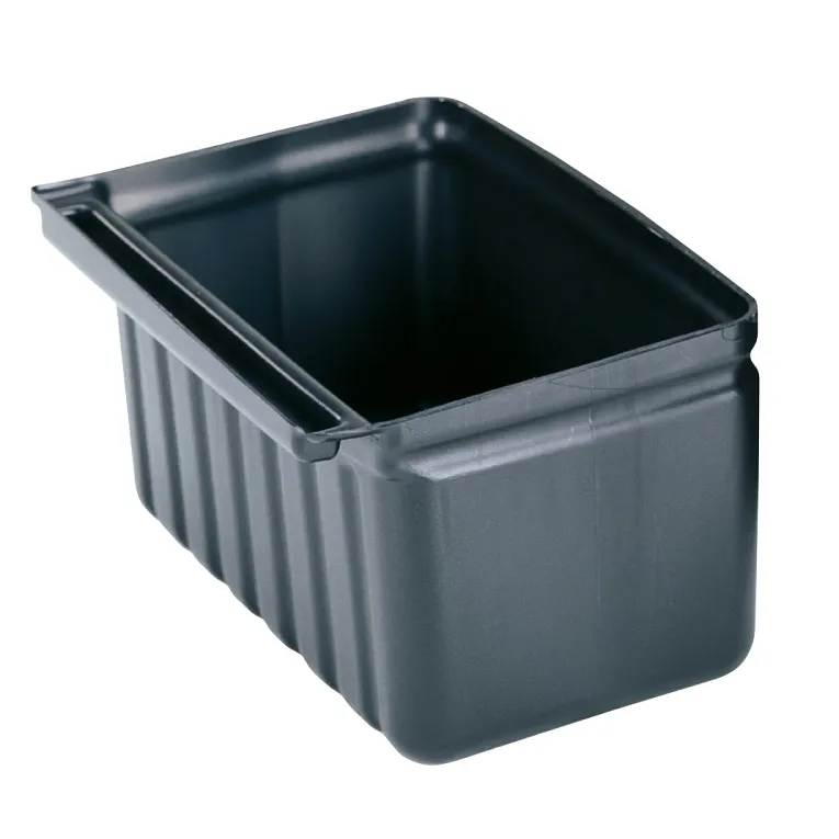 2.5 Gallon Silverware Holder, Black