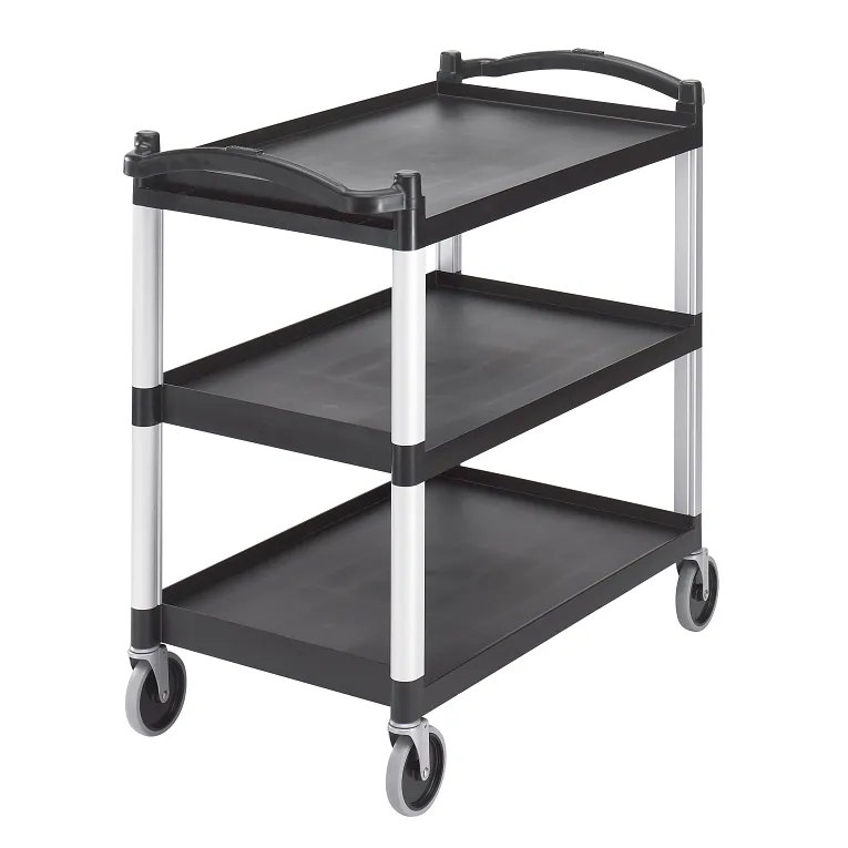 Shelf Panel Set for KD Utility Cart, Black