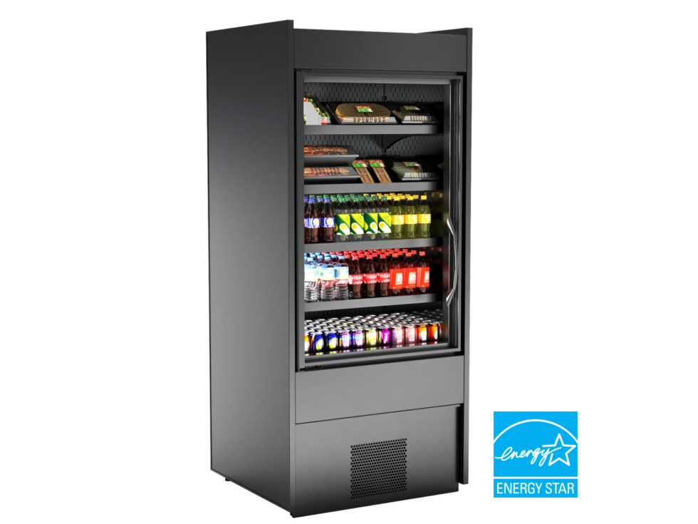 Oasis® Self-Service Refrigerated Case, 47-1/4"W x 32-1/4"D x 82-5/8"H