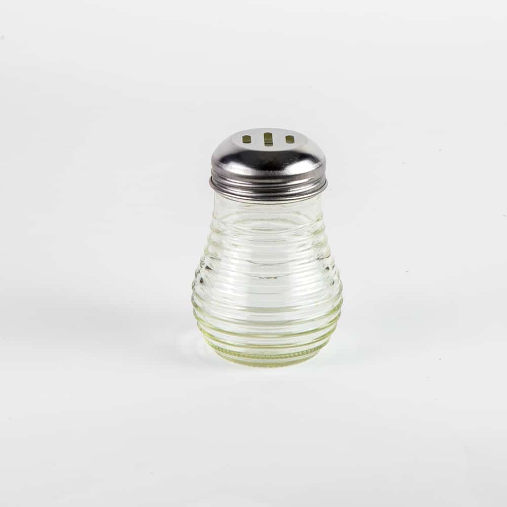 Fluted Glass Spice Shaker, 6 oz.