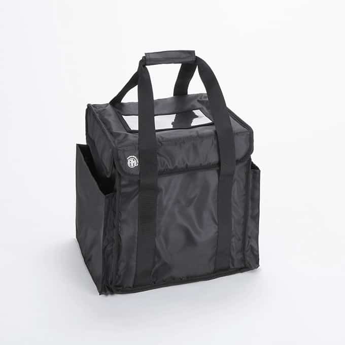 Deluxe Delivery Bag, 12-1/2" x 12-1/2" x 12", Black