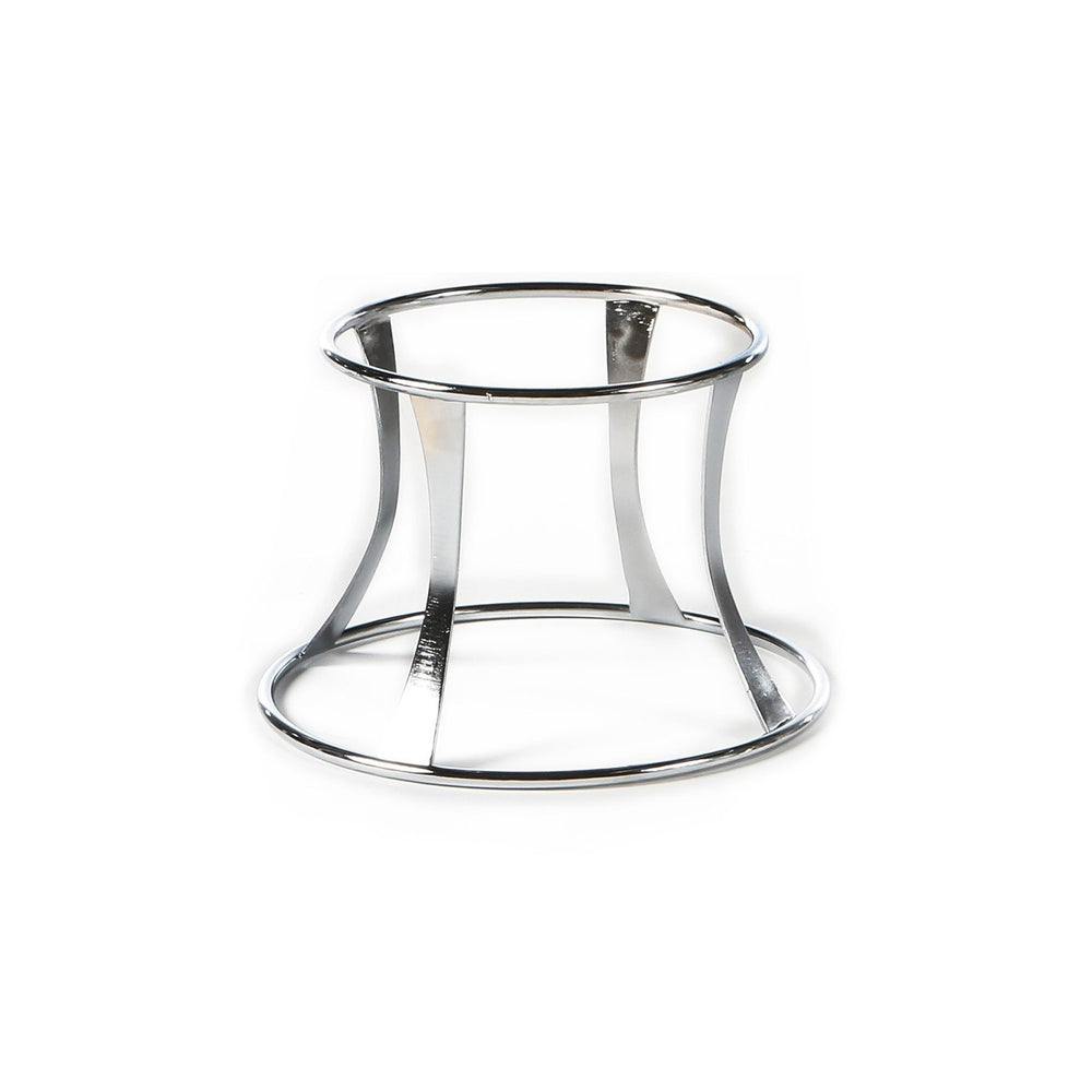 Round Stainless Riser, 11.5"D x 5.75"H, Silver