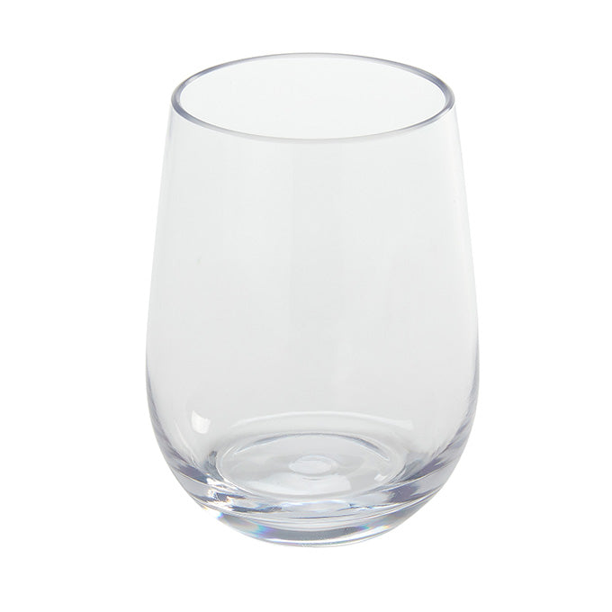 Parker Drinkware 12 oz. Stemless Wine Glass, Clear