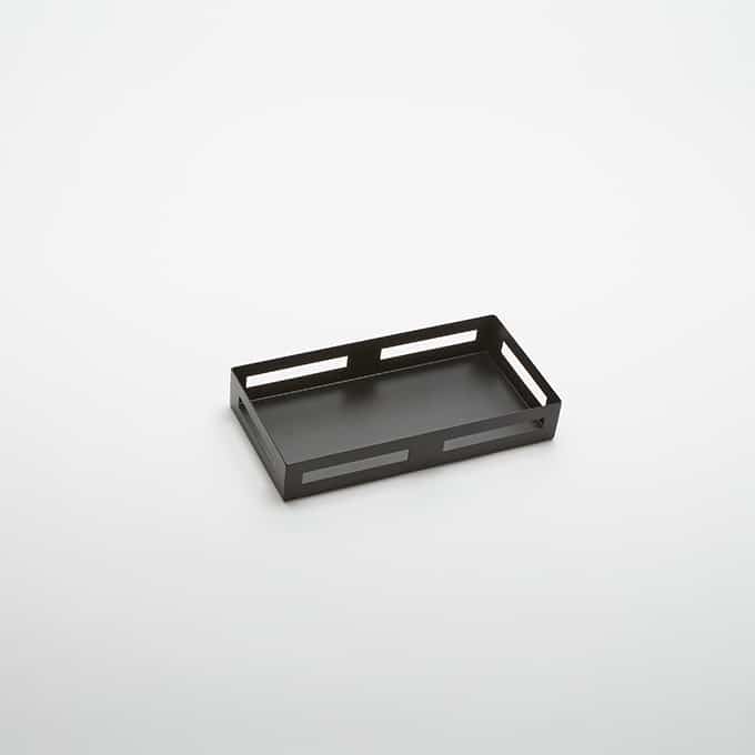 Multi Function Riser, 12-1/8"L x 6-1/8"W x 2"H, Black Stainless Steel