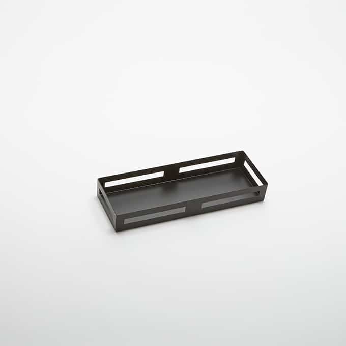 Multi Function Riser, 14-5/8"L x 5-1/8"W x 2"H, Black Stainless Steel