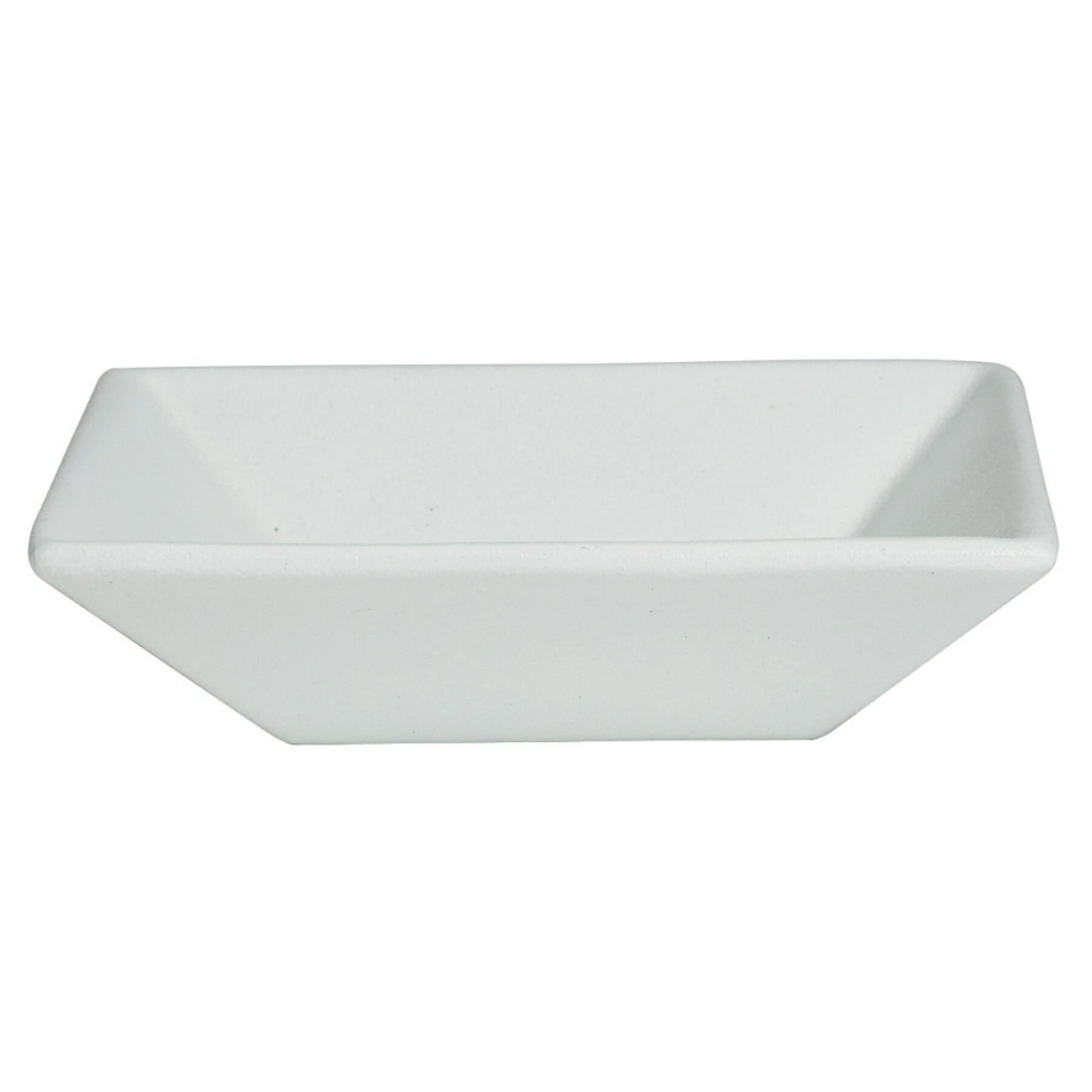 Bugambilia 101-2/5 oz. Square Bowl, Solid White