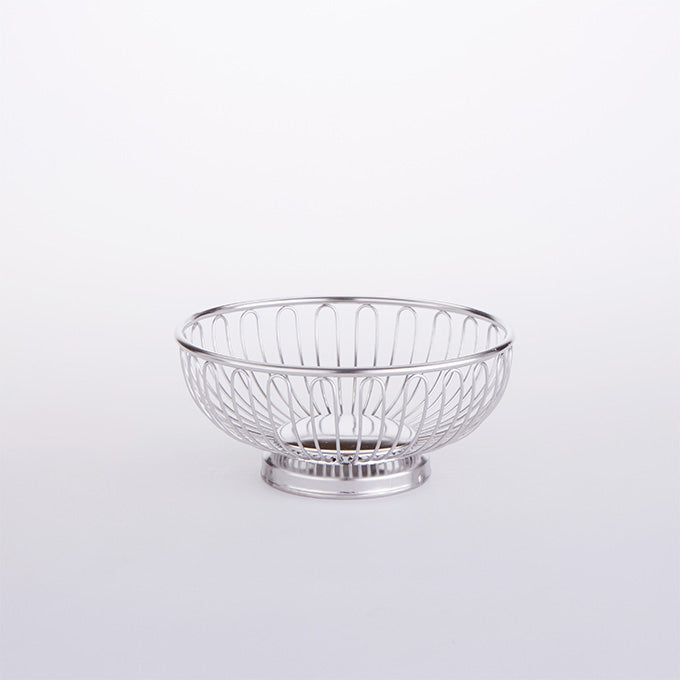 6-5/8" Round Stainless Steel Basket