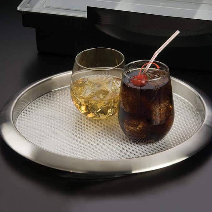 11-5/8" Bar Tray Liner, Clear