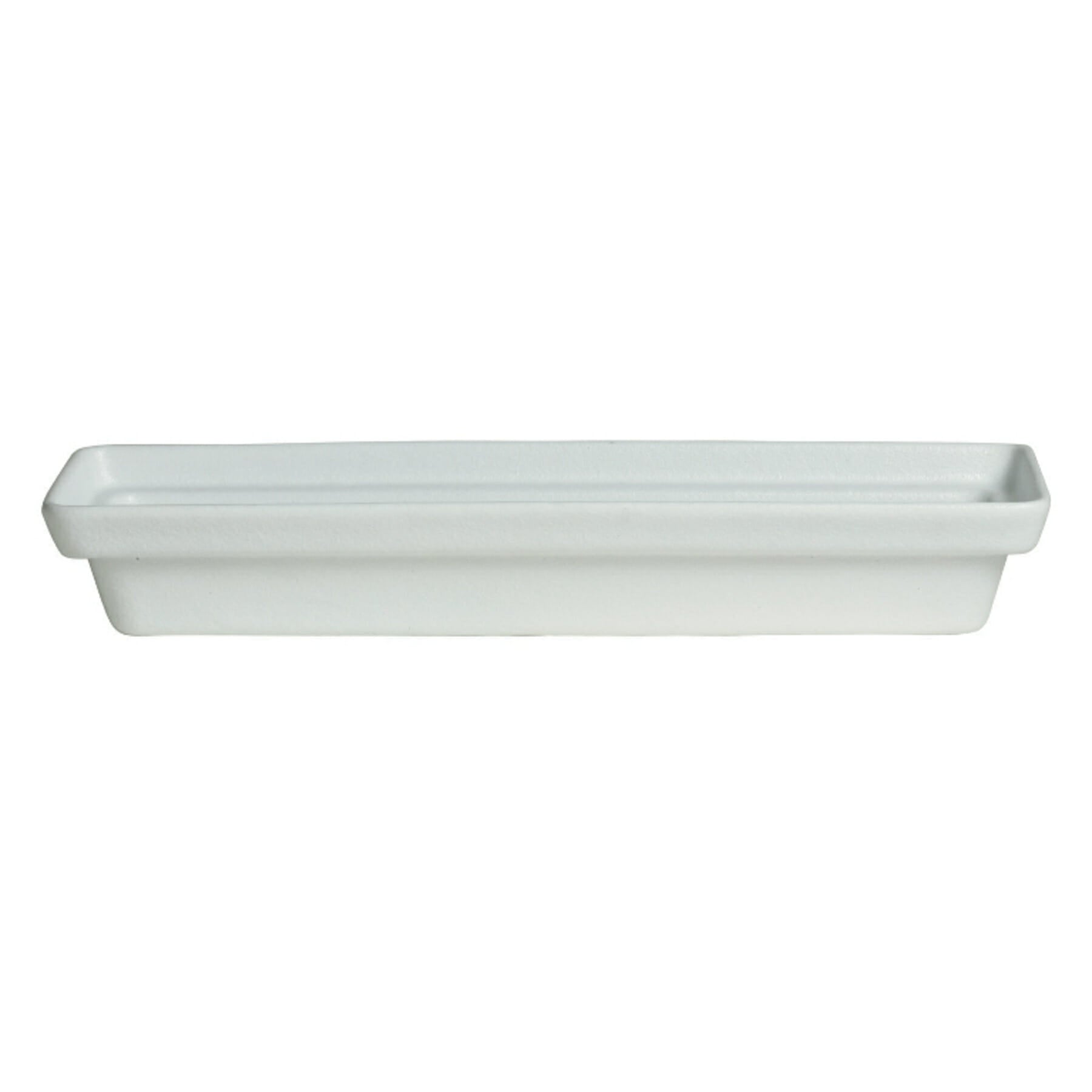 Bugambilia 101-7/16 oz. Rectangle Bowl, Solid White
