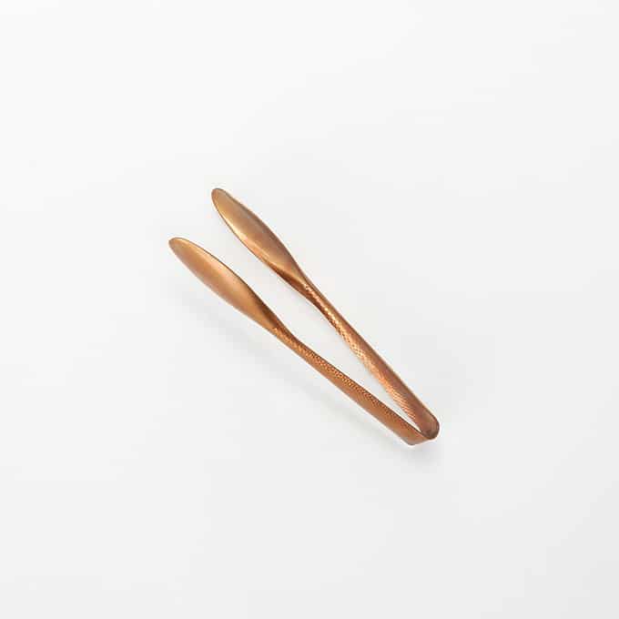6" Serving Tongs, Vintage Bronze Finish