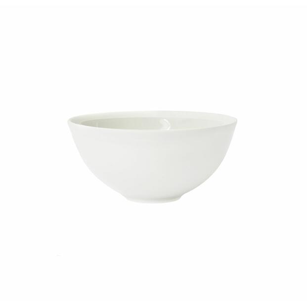 Jars Epure Bowl M, 20.33 oz., 5.9"L x 5.9"W x 0.78"H, Quartz/White
