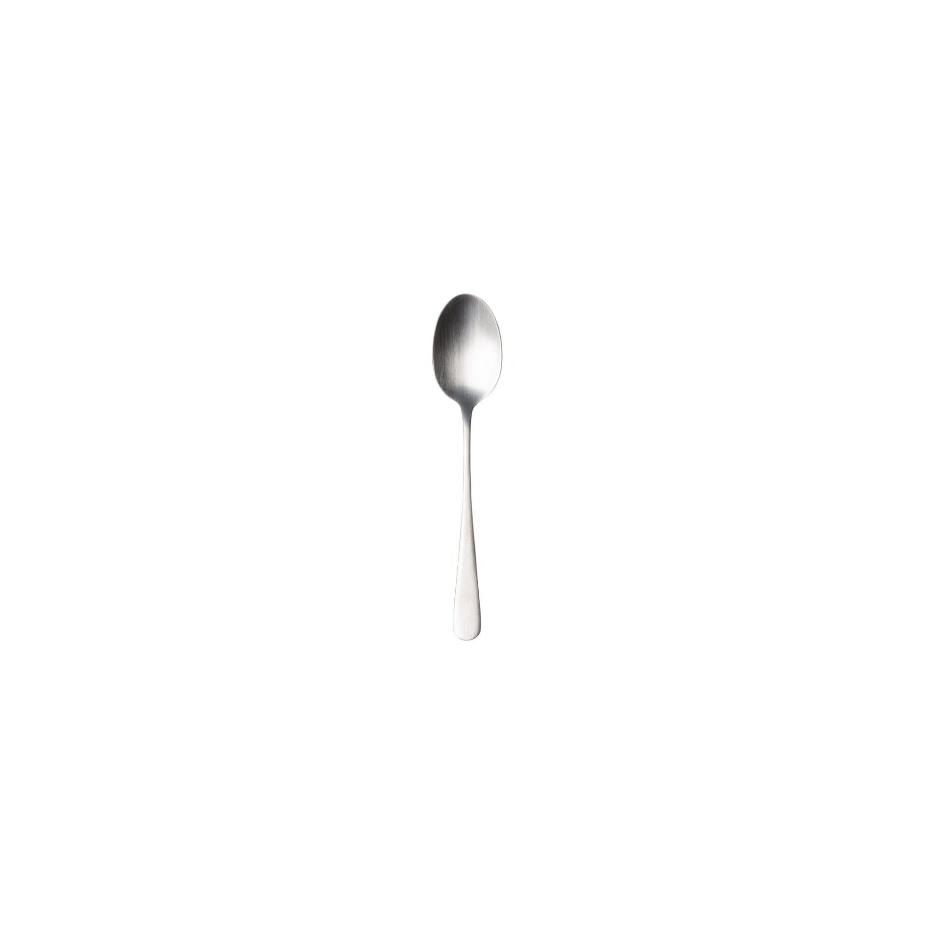 Pacifica Dessert Spoon, 7", Vintage Brushed