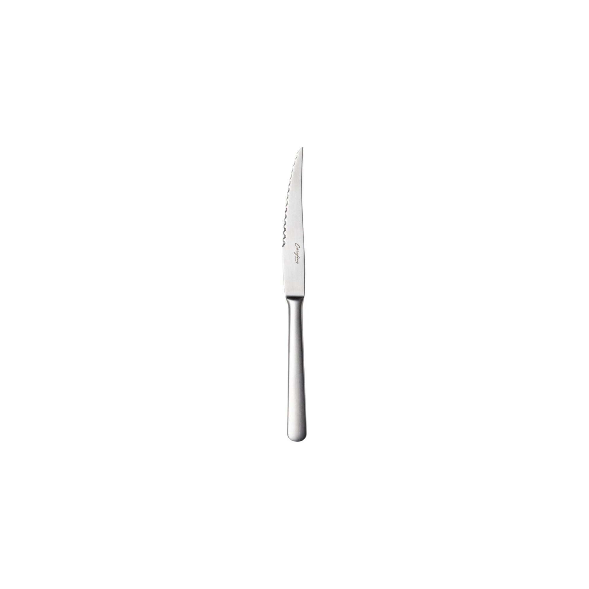 Pacifica Steak Knife, 9-5/8", Vintage Brushed