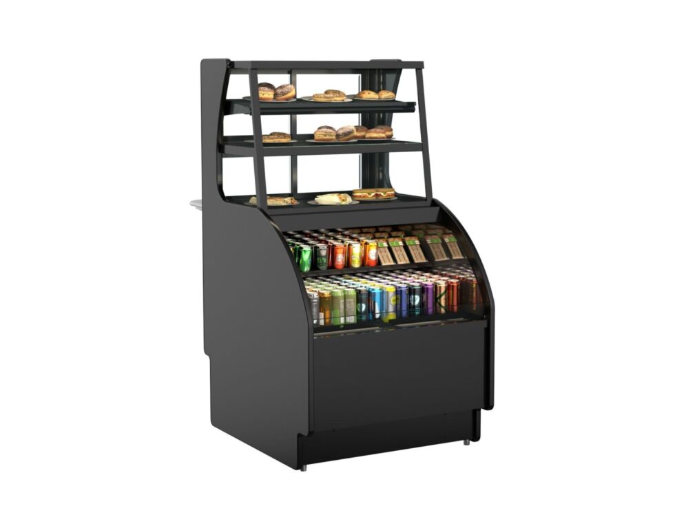 Oasis® Service/Self-Service Ambient/Refrigerated Merchandiser, 48"W