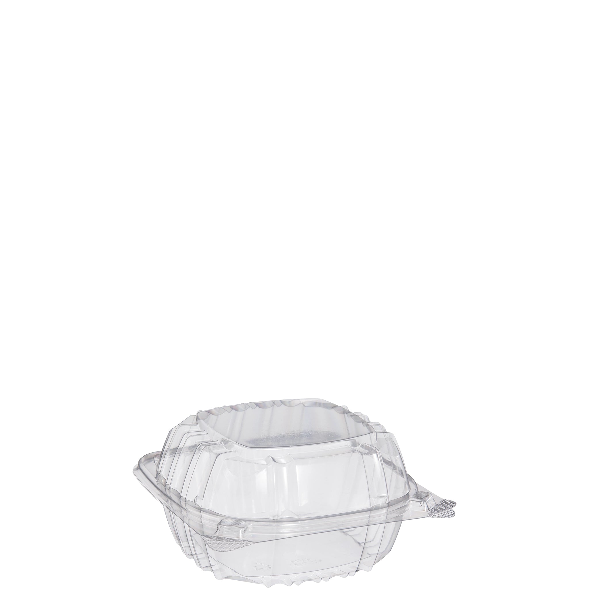 Clear Hinged Sandwich Container 6"