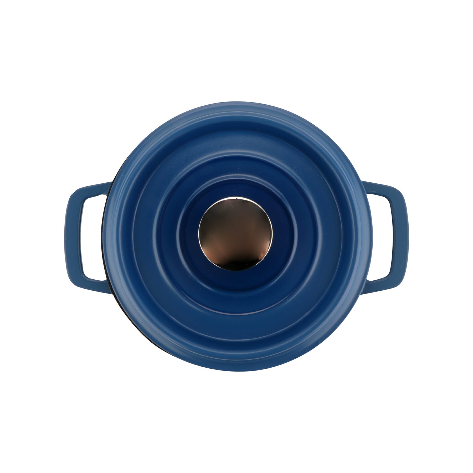 Heiss™ 4 qt. Round Induction Dutch Oven with Lid, Cobalt Blue