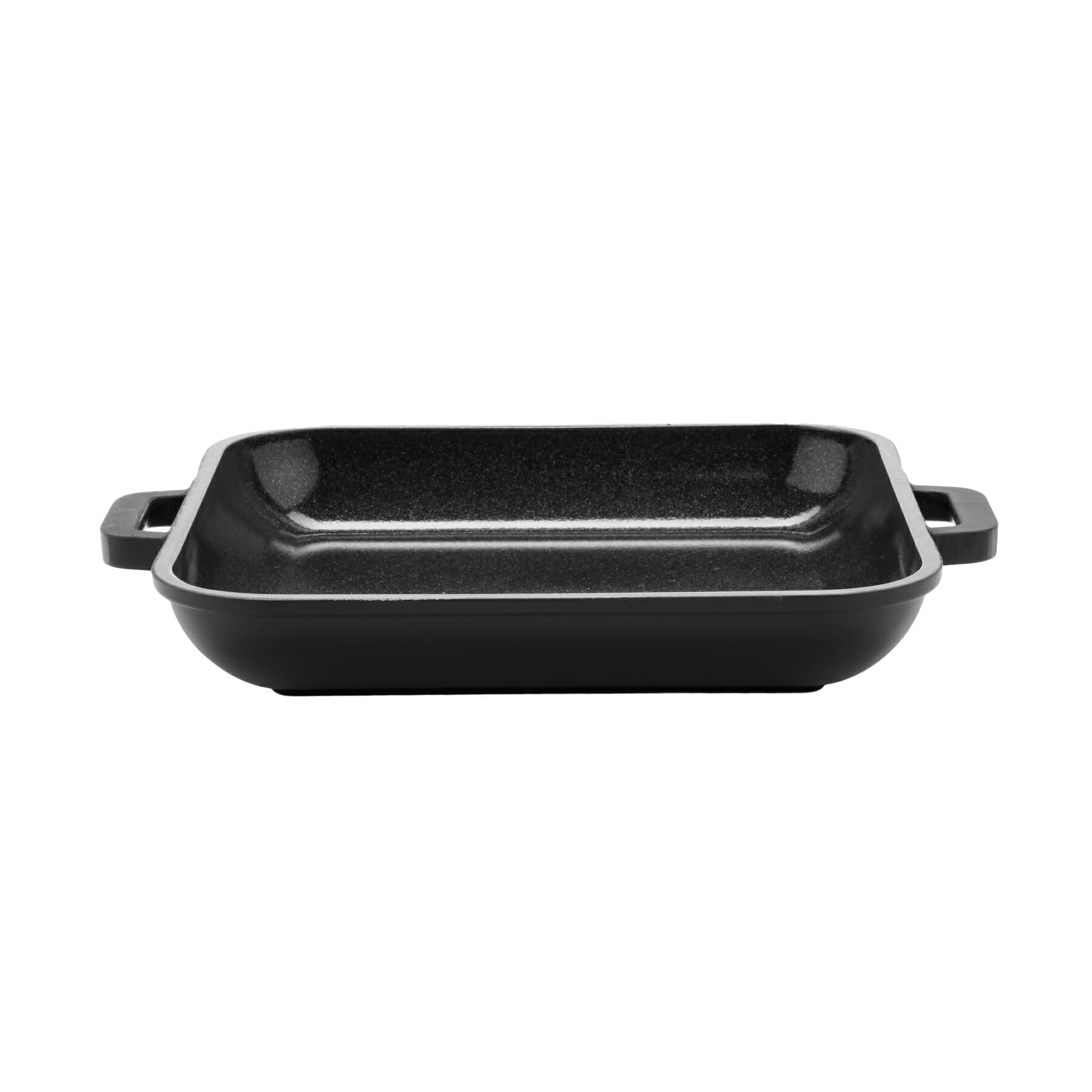 Heiss™ 10 oz. Square Mini Induction Grill Pan, Black