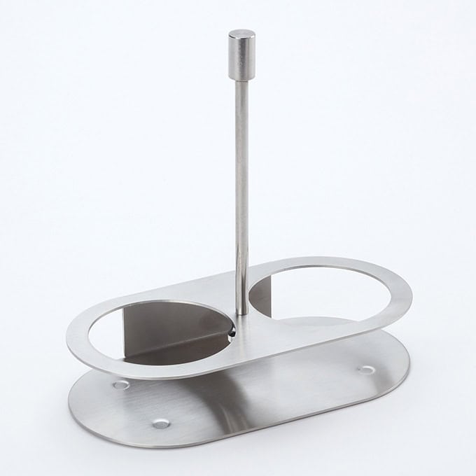 Parker Collection Caddy, 6-3/4"H, Stainless Steel