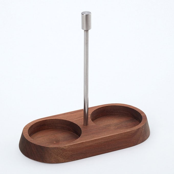 Parker Collection Caddy, 6-3/4"H, Acacia Wood