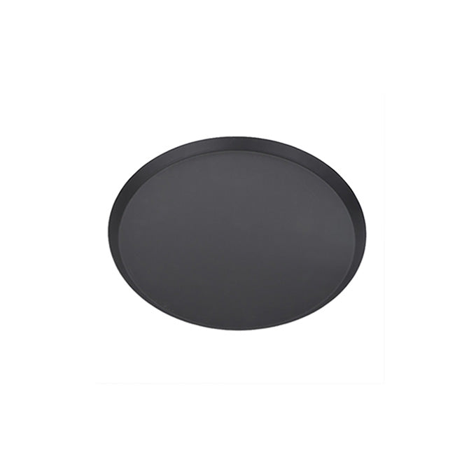 6" Hard Coat Anodized Aluminum Pizza Pan, Tapered/Nesting