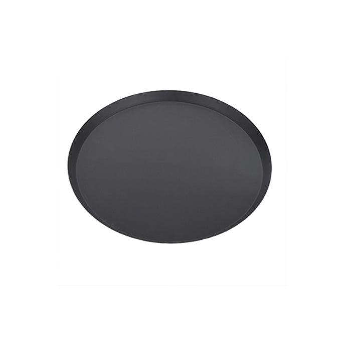 7-3/4" Hard Coat Anodized Aluminum Pizza Pan, Tapered/Nesting