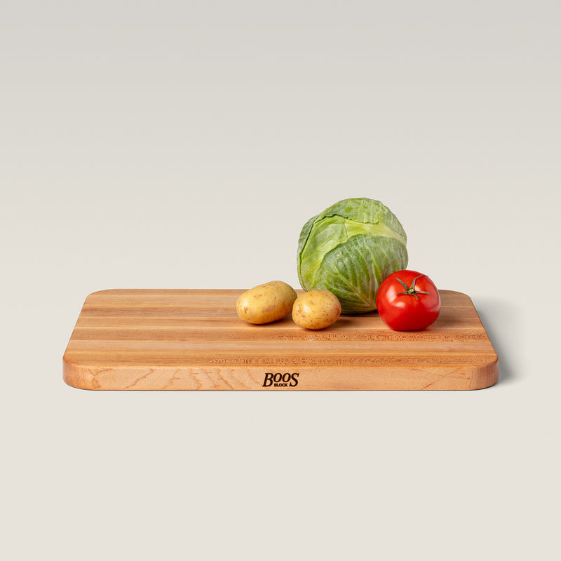 4 Cooks Cutting Board, 17"W x 12"D x 1", Northern Hard Rock Maple