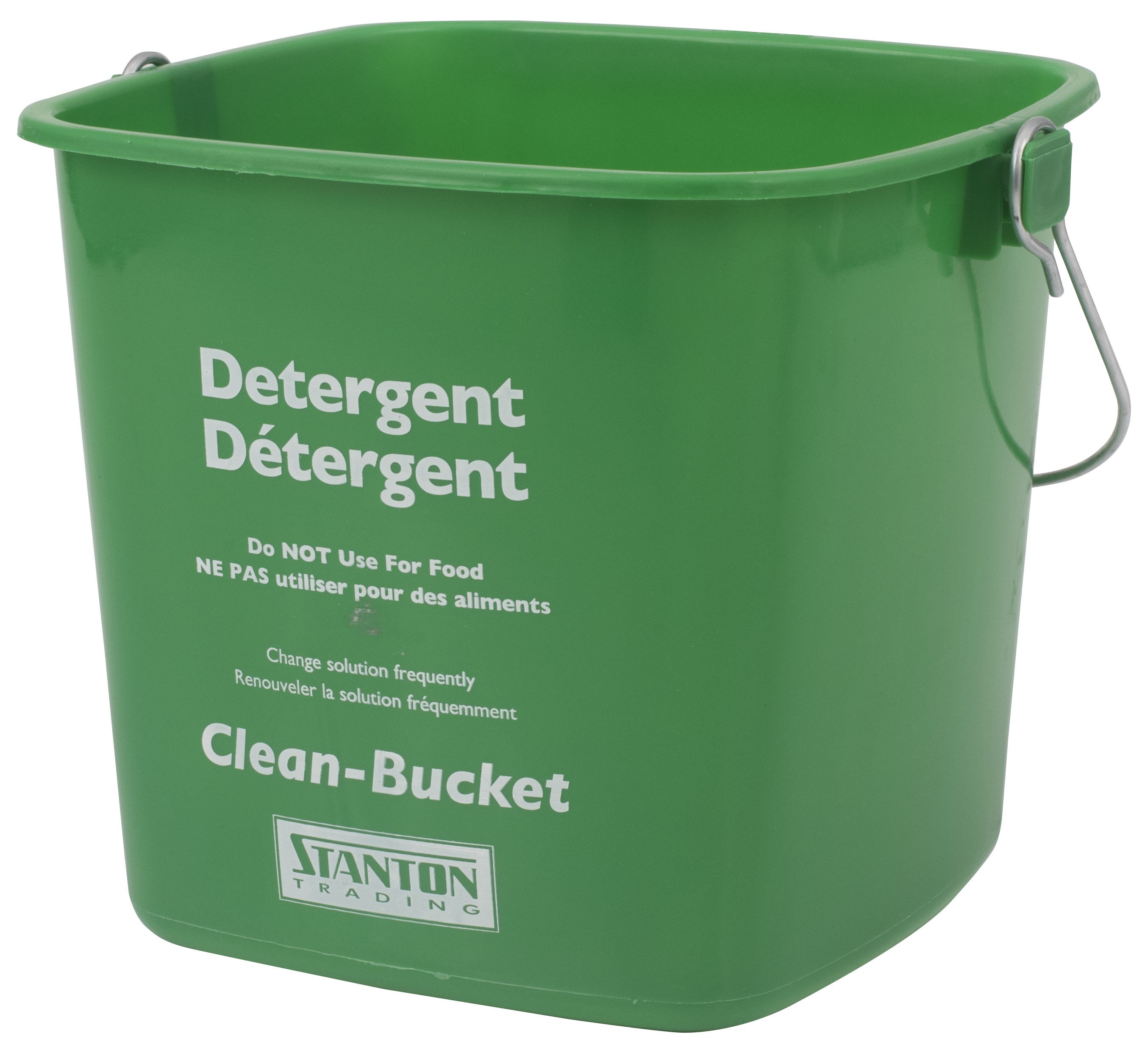Clean-Bucket, 6 qt., Green, for Soap Solution
