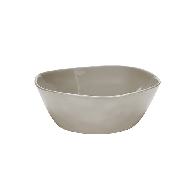 Crave 184 oz. Round Melamine Serving Bowl, Cloud