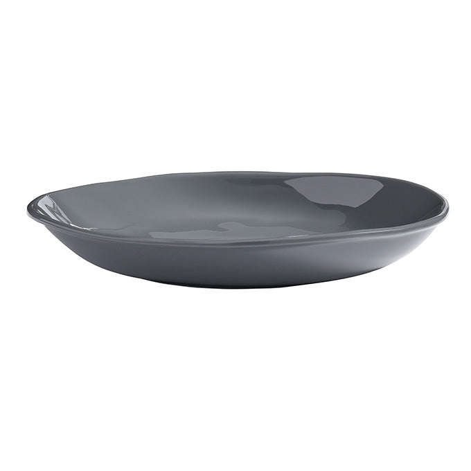Crave Oval Melamine Bowl, Storm