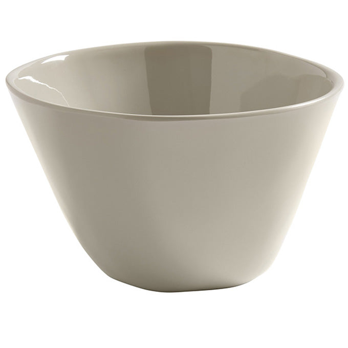 Crave 50 oz. Round Melamine Bowl, Shadow