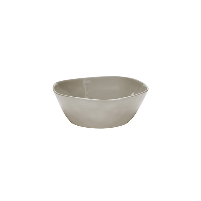 Crave 80 oz. Round Melamine Serving Bowl, Shadow