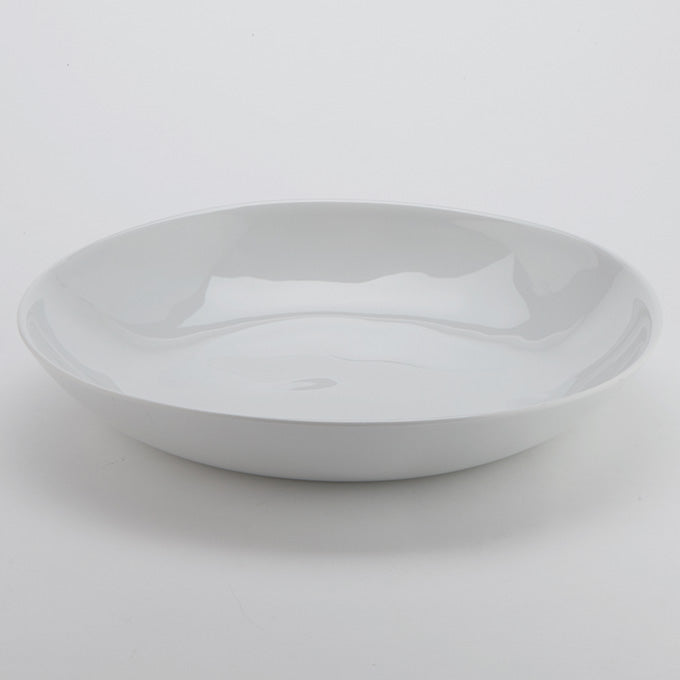 Crave 95 oz. Round Melamine Serving Bowl, Cloud