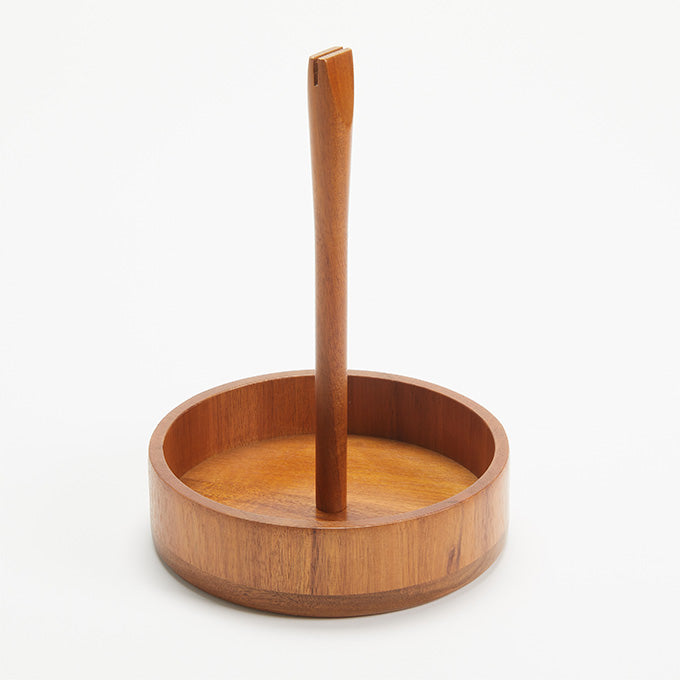 Loft Collection Condiment Caddy, 7-1/4"D., Acacia Wood