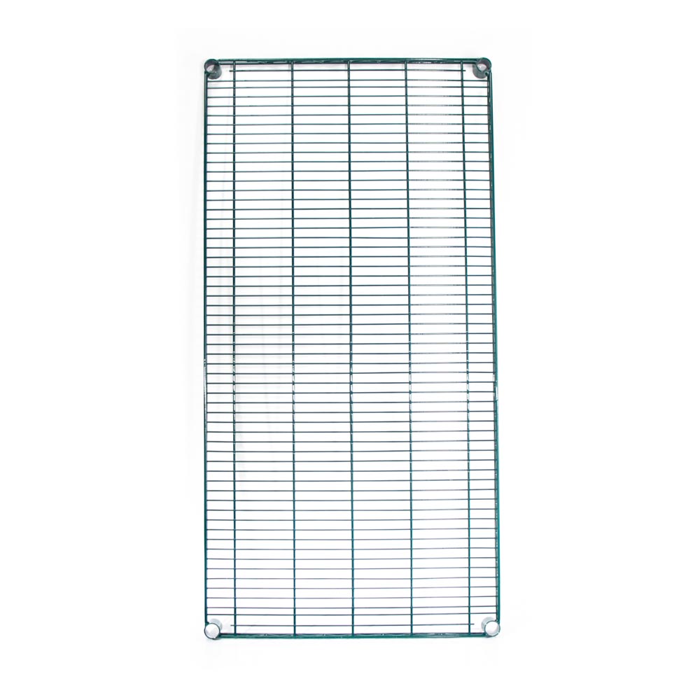 Centaur®K Series Green Epoxy Wire Shelving, 48"W x 24"D