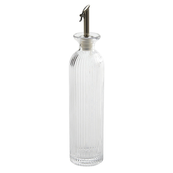 Fluted Glass Cruet, 12 oz.