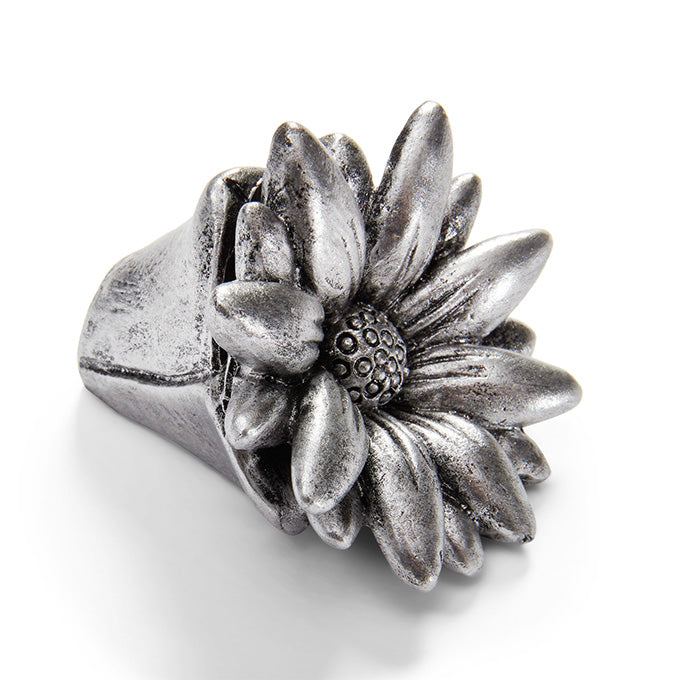 Card Holder, Polyresin, Peony