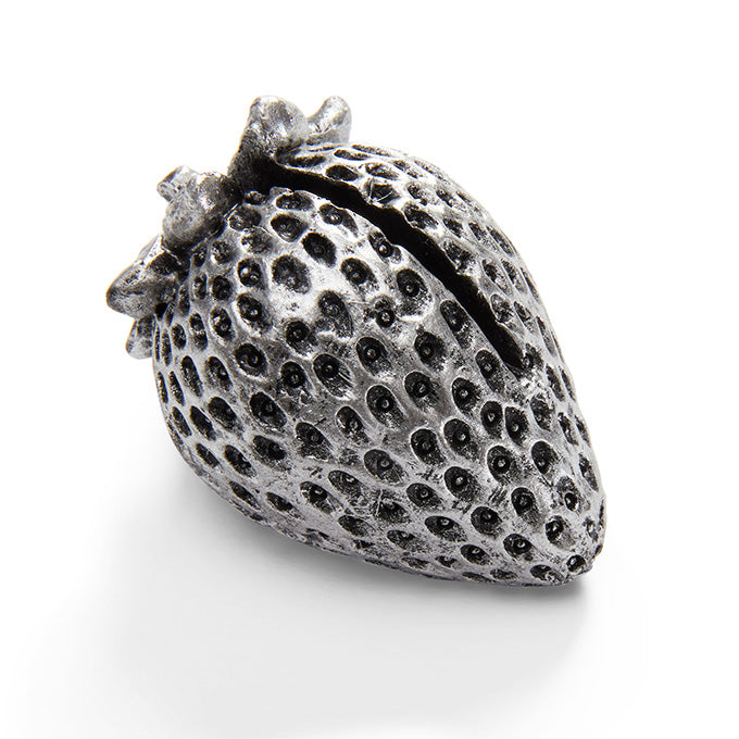 Card Holder, Polyresin, Strawberry