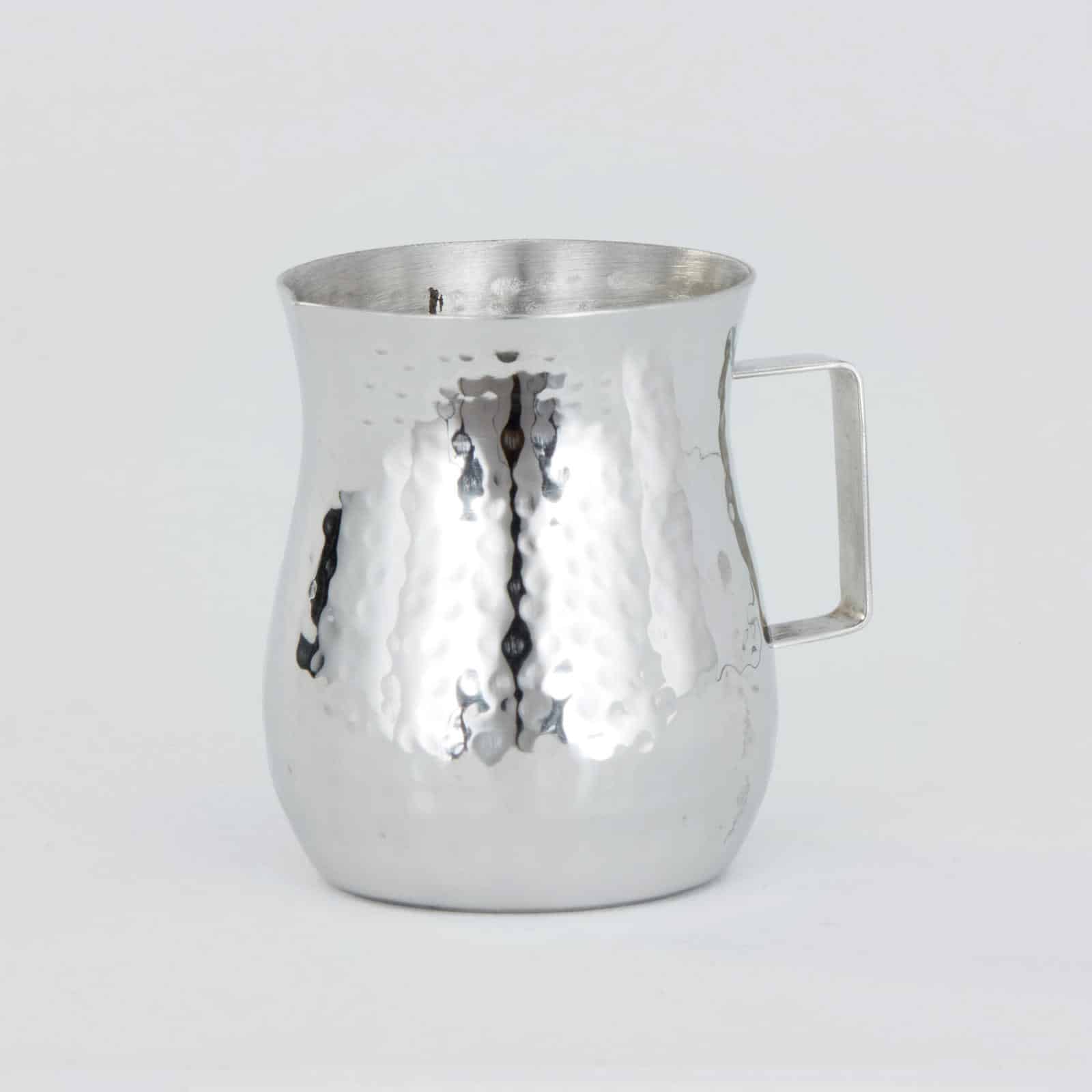 Bell Creamer, 2 oz., Stainless Steel, Hammered Finish