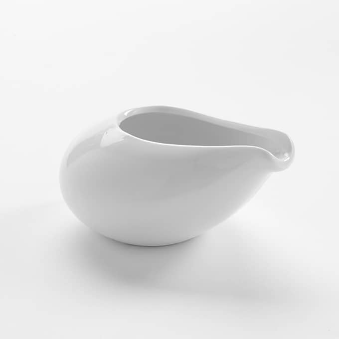 Creamer, 4 oz., Ceramic, White