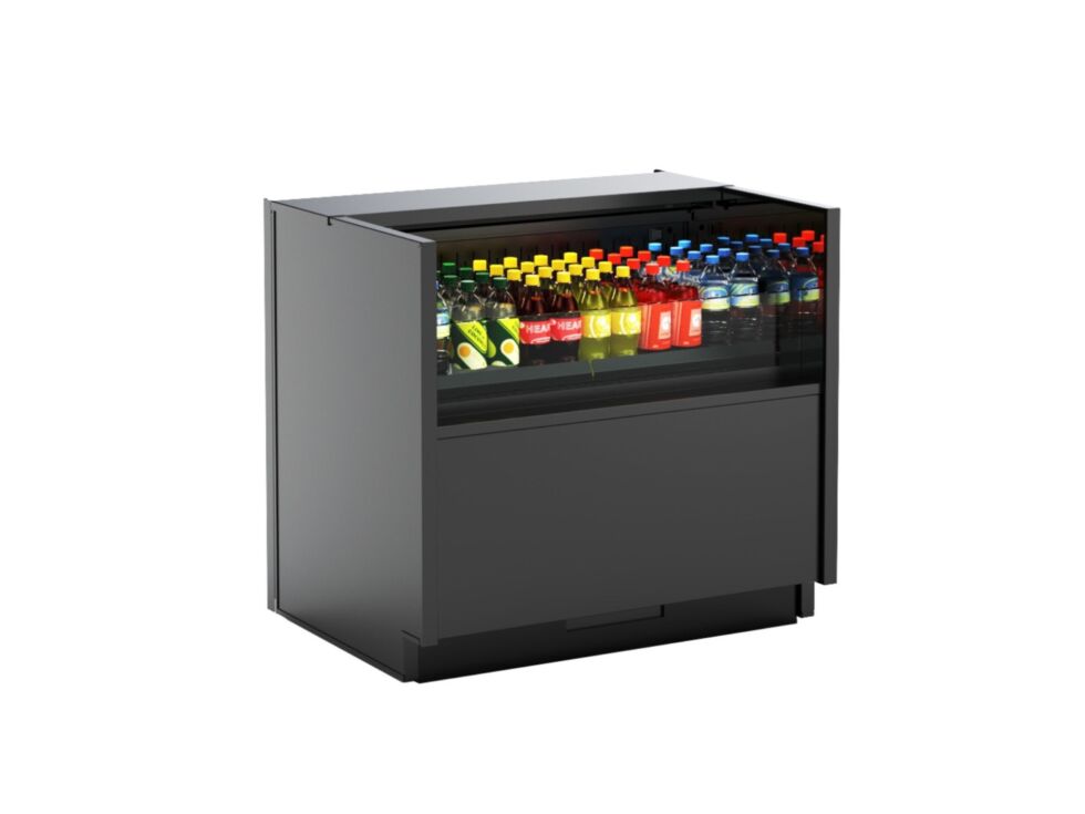 Oasis® Refrigerated Self-Service Case, under counter, 59-5/8"W x 24-3/4"D x 32-1/4"H