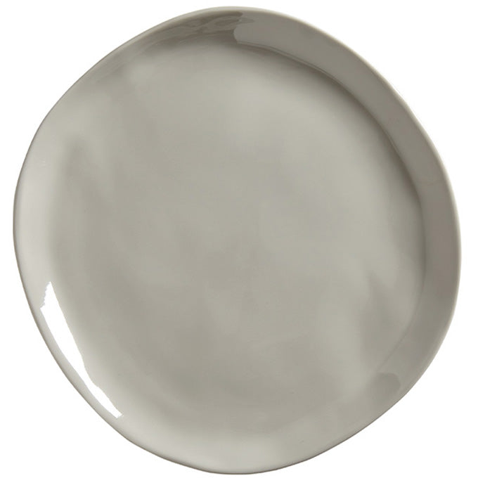 Crave 11-1/8" Round Melamine Coupe Plate, Shadow