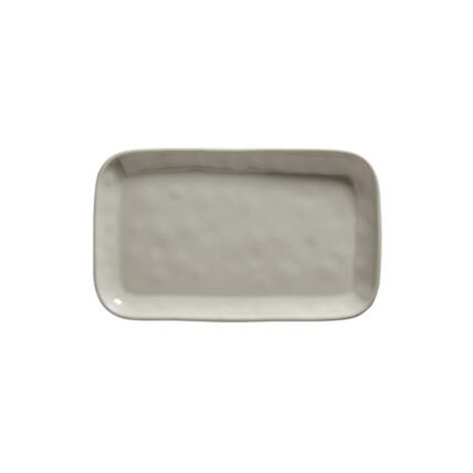 Crave 12"L x 7-1/8"W Rectangular Melamine Platter, Shadow