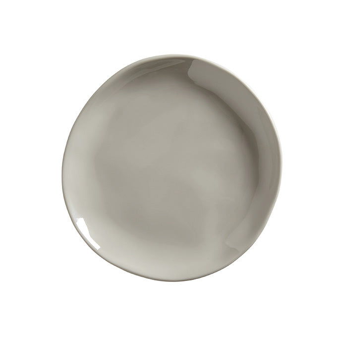 Crave 6-1/2" Round Melamine Coupe B&B Plate, Shadow