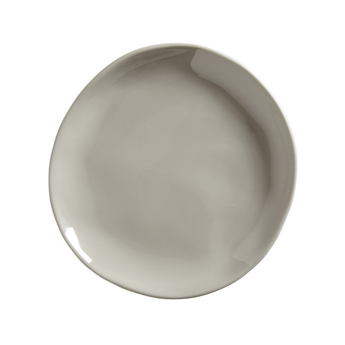 Crave 7-1/2" Round Coupe Melamine Plate,Shadow