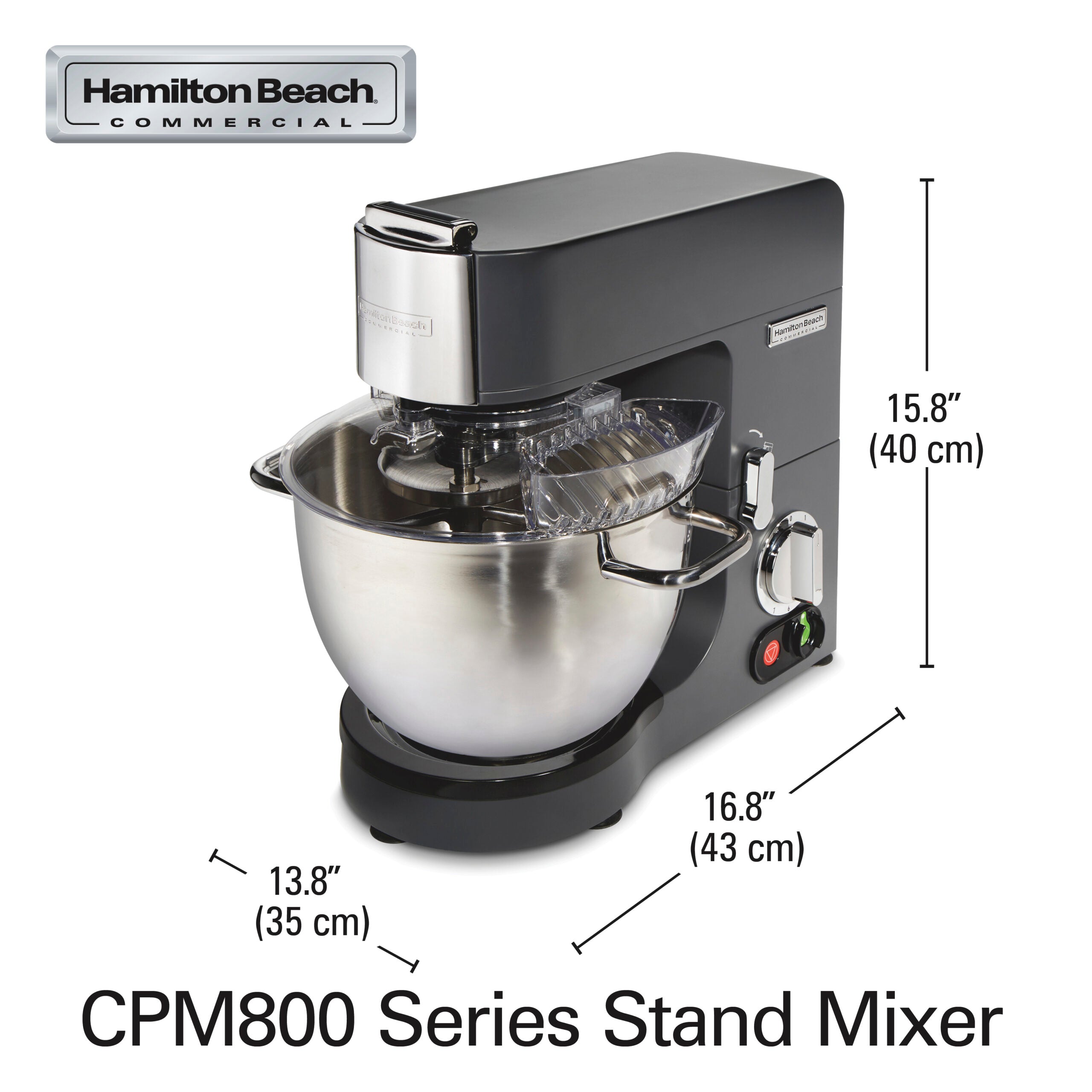 8 qt. Countertop Planetary Stand Mixer