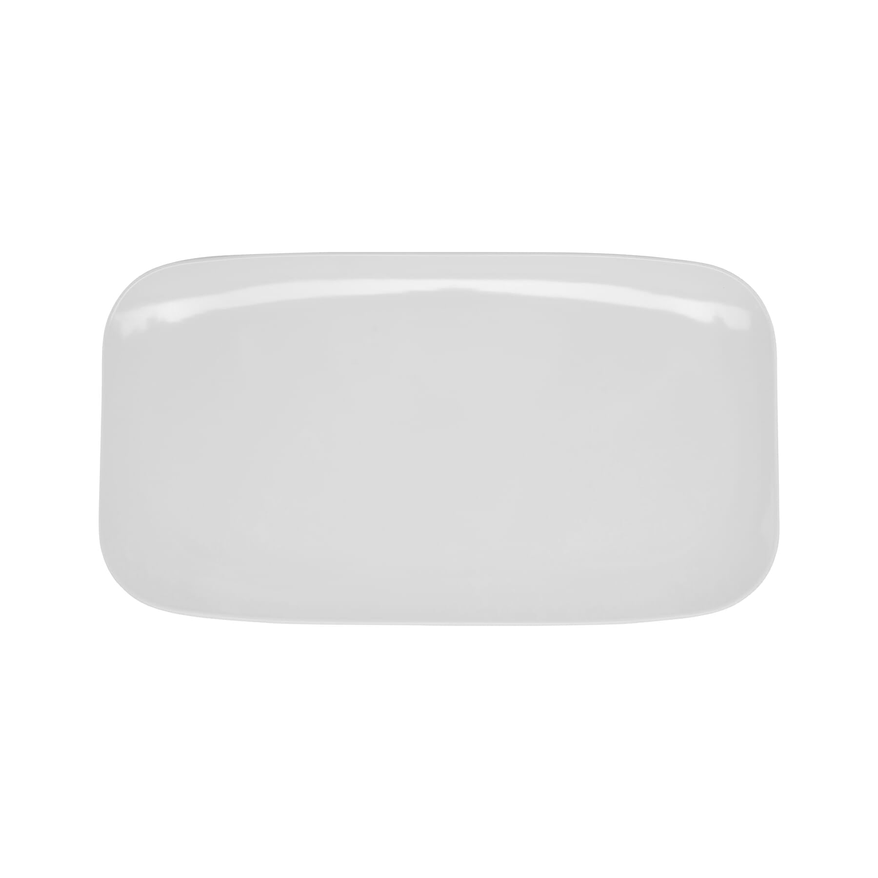 Siciliano 18" x 9.75" Rectangular Platter, White