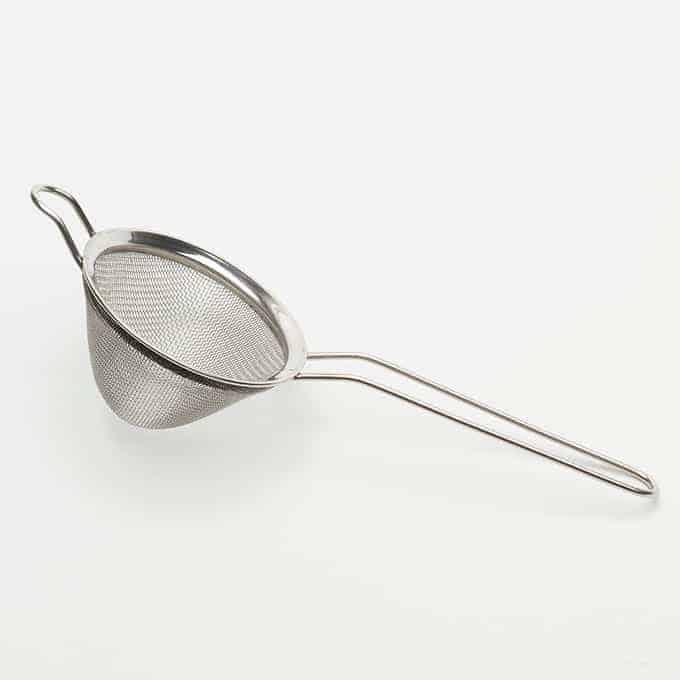Mesh Conical Strainer, 9.25"L, Stainless Steel